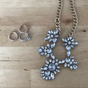 Rhinestone necklace